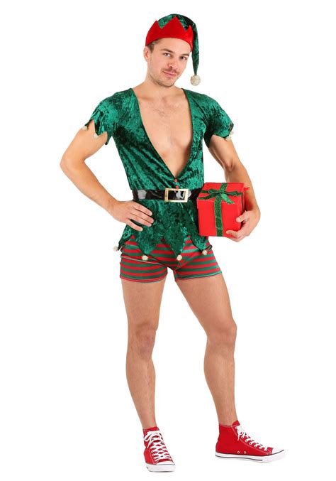 best elf costume|sexy santa costume for men.